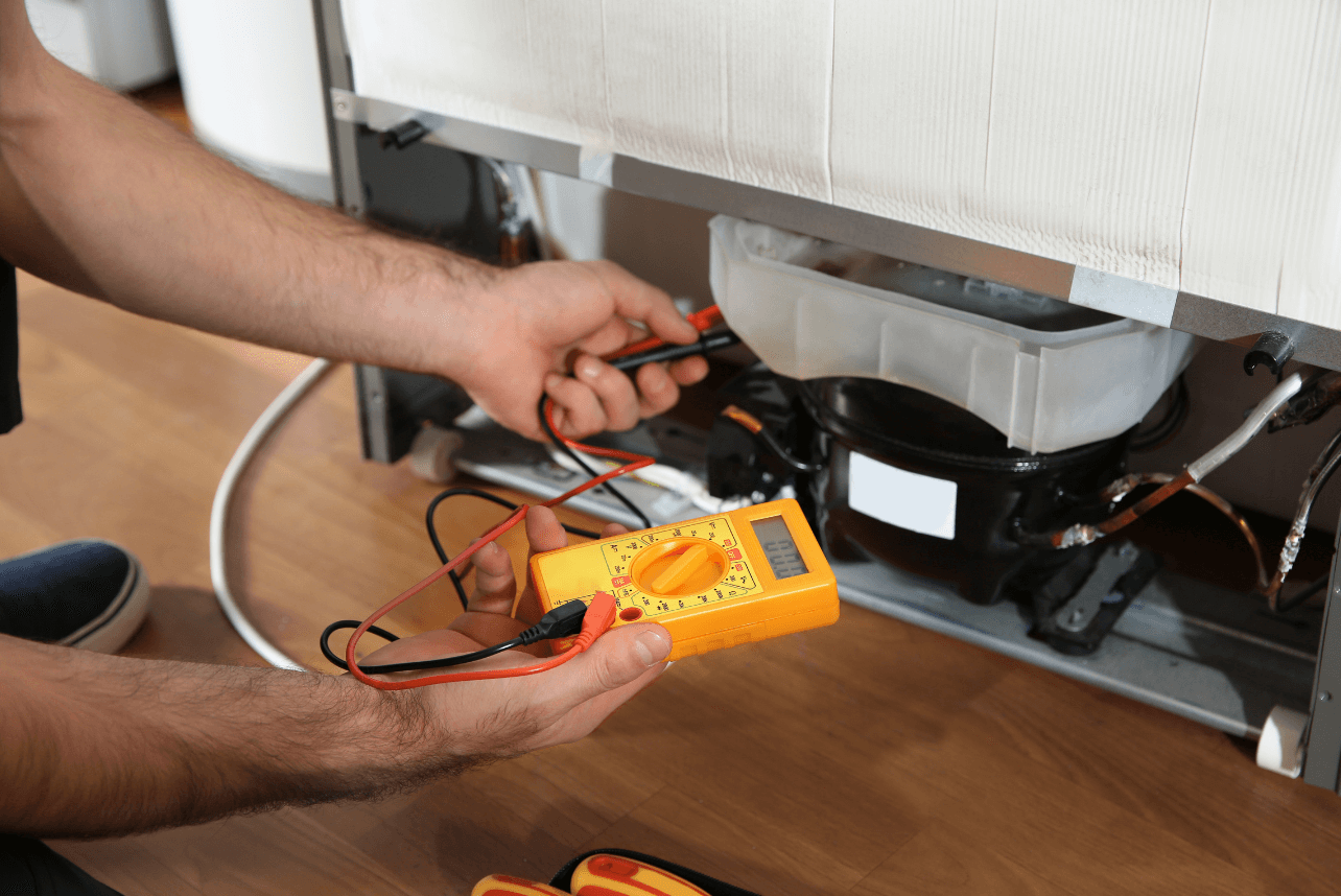 Dubai refrigerator thermostat sensor replacement - SRB Dubai installing new temperature sensor